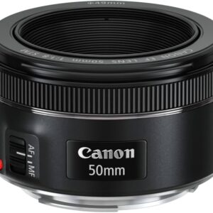 Canon EF 50mm f/1.8 STM, Prime-Objektiv für Canon EF-Mount. Schnelle f | 1.8 Blende, leiser STM-AF. Inkl. Front- & Rückdeckel. | Zustand: Sehr Gut