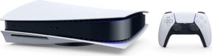 Sony PS5 Disc Edition 825GB | Defekt: zeigt kein Bild | ohne Controller | ohne GARANTIE | Zustand: Schlecht | Farbe: weiss