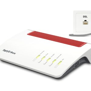 AVM FRITZ!Box 7590 AX, DSL-Router mit Wi-Fi 6 (WLAN AX), bis zu 300 MBit | s, Mesh-fähig. In Originalverpackung (OVP). | Zustand: Gut