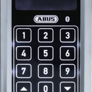 ABUS HomeTec Pro CFT3100, Bluetooth-Tastatur Silber für HomeTec Pro Türschlossantrieb CFA3100, Codeeingabe, ovp | Zustand: Wie Neu