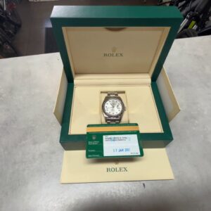Rolex Datejust II 116334, Mit Originalverpackung und Papieren. 41mm Gehäuse aus Edelstahl mit 18K Weißgold-Lünette. | Zustand: Sehr Gut