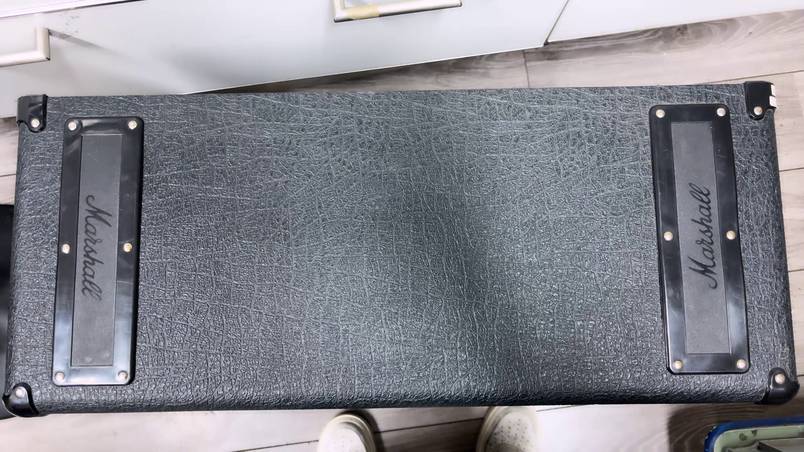 Marshall 1936, 150W 2x12 Cabinet mit Celestion G12T-75 Speakern. Mono | Stereo-Option (8O | 16O). | Zustand: Gut – Bild 3