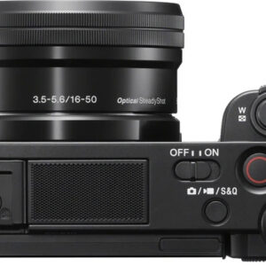 Sony ZV-E10 16-50mm Schwarz, Systemkamera für Vlogging mit APS-C Sensor, 4K-Video, schwenkbarem Display und E-Mount. | Zustand: Sehr Gut