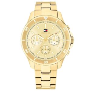 Tommy Hilfiger TH1782640, Originales goldfarbenes Stahlarmband (Typennummer TH.497.3.34.3599S) für Uhr. | Zustand: Gut