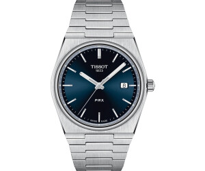 Tissot PRX T137.410.11.041.00, Herrenuhr, Quarz, 40mm, blaues Zifferblatt, OVP, neuwertig | Zustand: Sehr Gut