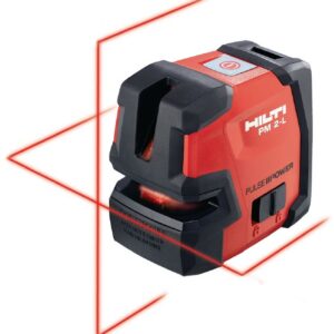 Hilti PM 2-L Linienlaser, Kompakter Linienlaser für horizontale und vertikale Ausrichtung, IP 54, mit Pendelverriegelung. | Zustand: Wie Neu