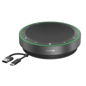 Jabra Speak2 75, Professionelles, portables Speakerphone mit Super-Wideband-Audio und Mikrofonqualitätsanzeige. | Zustand: Sehr Gut