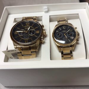 Fossil Uhren Set, (Herren+Damen), Originalverpackt (OVP) | Zustand: Neu