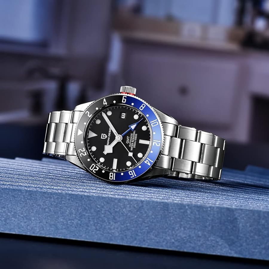 Steinhart Ocean One Titan 500 GMT, Taucheruhr mit GMT-Funktion, Titan-Gehäuse, 500m WD, Keramik-Lünette, Premium-Werk, inkl. OVP. | Zustand: Wie Neu – Bild 2
