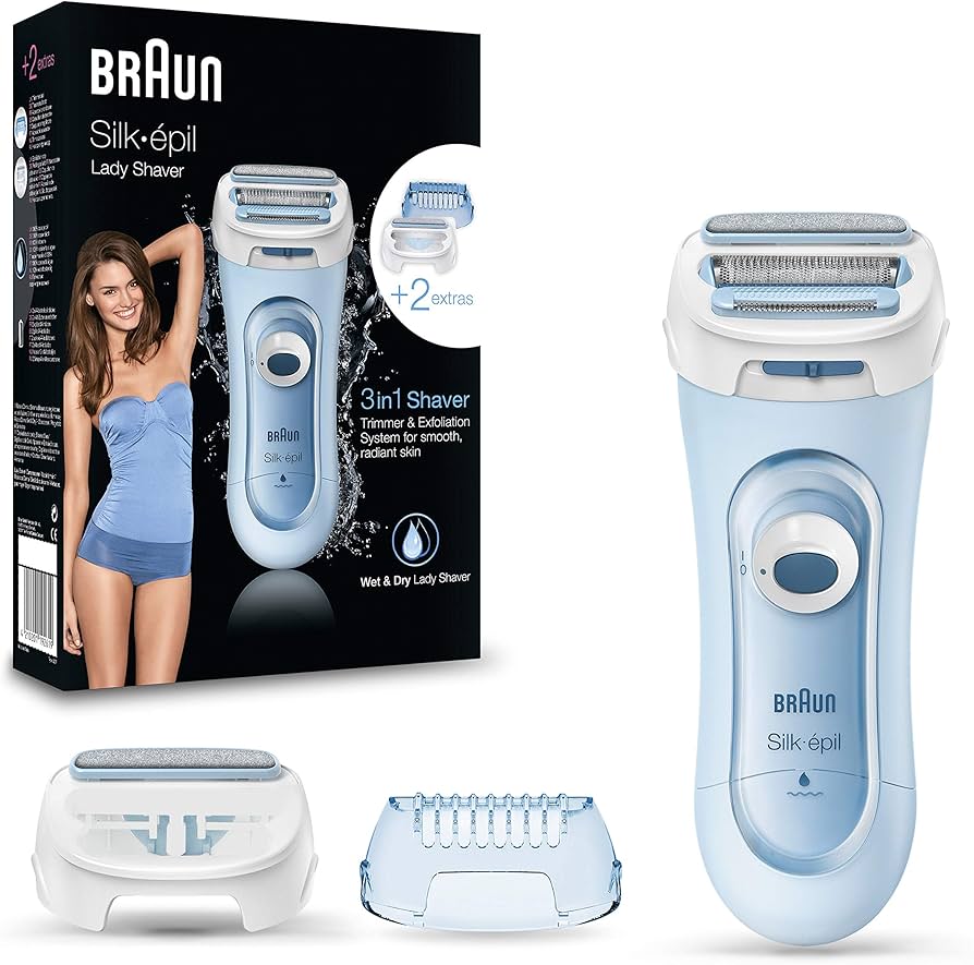 Braun Silk-épil LS 5160, 3-in-1 Damenrasierer (Rasieren, Trimmen, Peeling), Wet & Dry, 100% wasserdicht, ovp. | Zustand: Neu – Bild 6