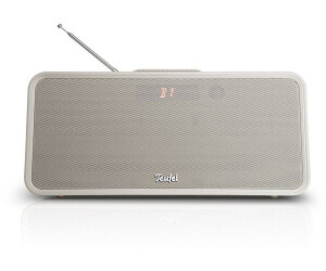 Teufel Boomster 3.Gen Sand White, Bluetooth-Lautsprecher mit Fernbedienung, DAB+ | FM-Radio, IPX5-zertifiziert. | Zustand: Wie Neu