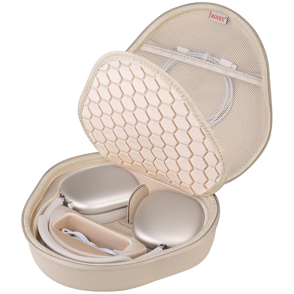 Apple AirPods Max (USB-C), Starlight, Over-Ear-Kopfhörer mit ANC, 3D Audio, mit Originalverpackung. | Zustand: Sehr Gut