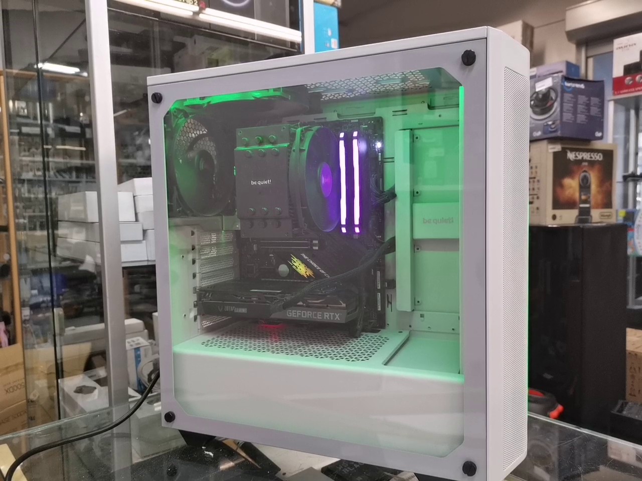 Gaming PC Ryzen 5 PRO 4650G RTX 3060 Ti, Mit 16 GB RAM, 1 TB SSD und NVIDIA GeForce RTX 3060 Ti Grafikkarte. | Zustand: Sehr Gut