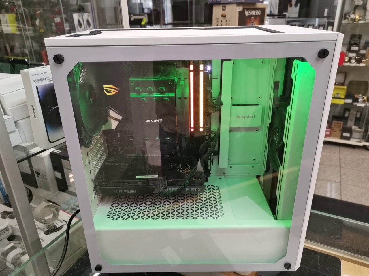 Gaming PC Ryzen 5 PRO 4650G RTX 3060 Ti, Mit 16 GB RAM, 1 TB SSD und NVIDIA GeForce RTX 3060 Ti Grafikkarte. | Zustand: Sehr Gut – Bild 2