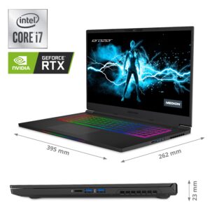 Medion Erazer Beast X20 RTX 3070, Gaming Notebook mit i7-11800H, 32GB RAM, 1TB SSD, RTX 3070, OVP Touchpad Funktionirt Nicht  | Zustand: Gut