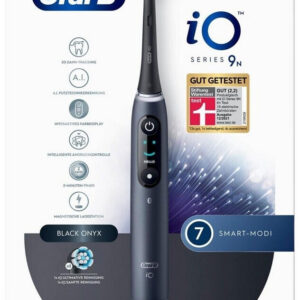 Oral-B iO Series 9N Black Onyx, Elektrische Zahnbürste inkl. 2 Aufsteckbürsten, OVP | Zustand: Neu