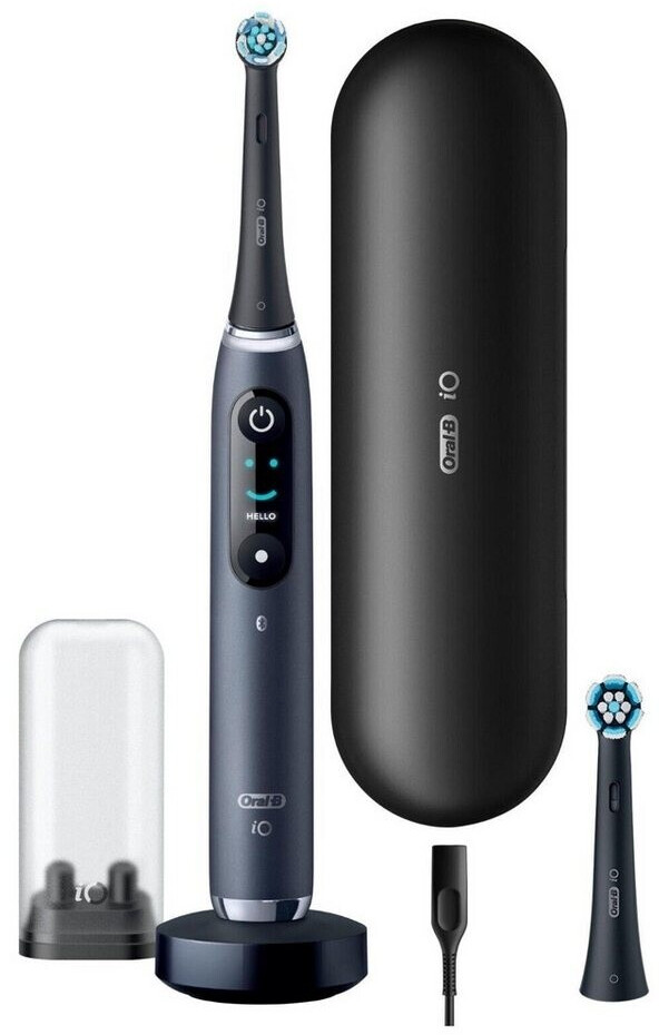Oral-B iO Series 9N Black Onyx, Elektrische Zahnbürste inkl. 2 Aufsteckbürsten, OVP | Zustand: Neu – Bild 2