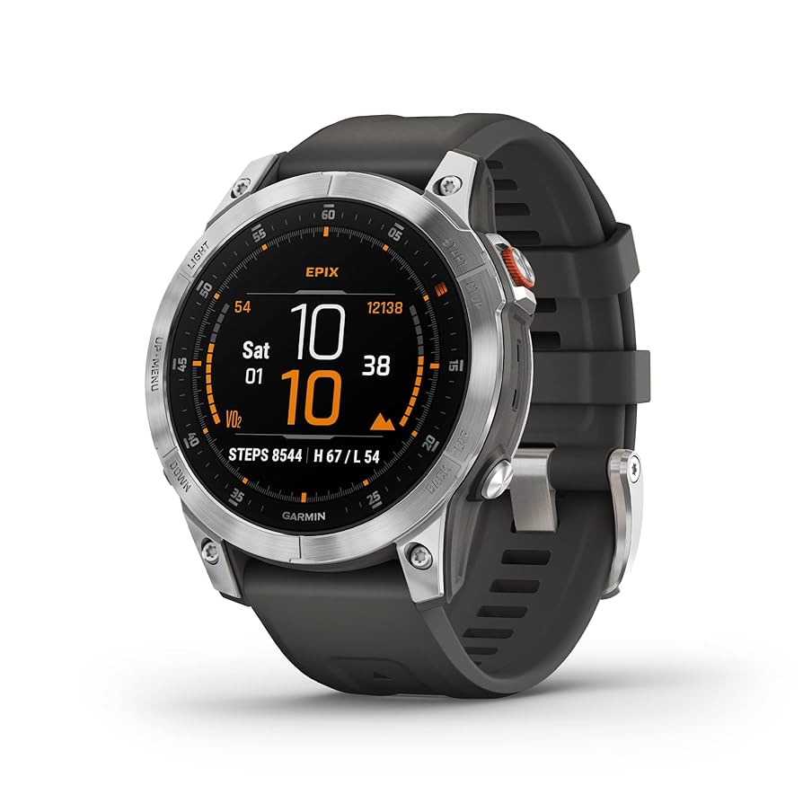 Garmin Epix Gen 2 Slate Steel, Premium Active Smartwatch mit AMOLED Display, originalverpackt (OVP). | Zustand: Sehr Gut