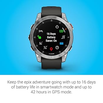 Garmin Epix Gen 2 Slate Steel, Premium Active Smartwatch mit AMOLED Display, originalverpackt (OVP). | Zustand: Sehr Gut – Bild 5
