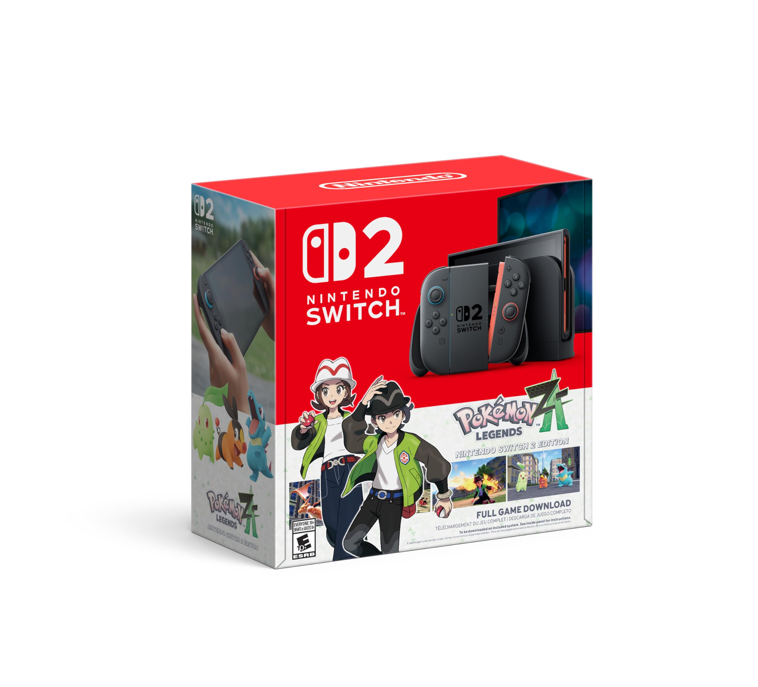 Nintendo Switch 2 Pokémon Z-A Bundle, Konsole mit Pokémon Legenden: Z-A, Farbe Schwarz, Originalverpackt (ovp) | Zustand: Neu