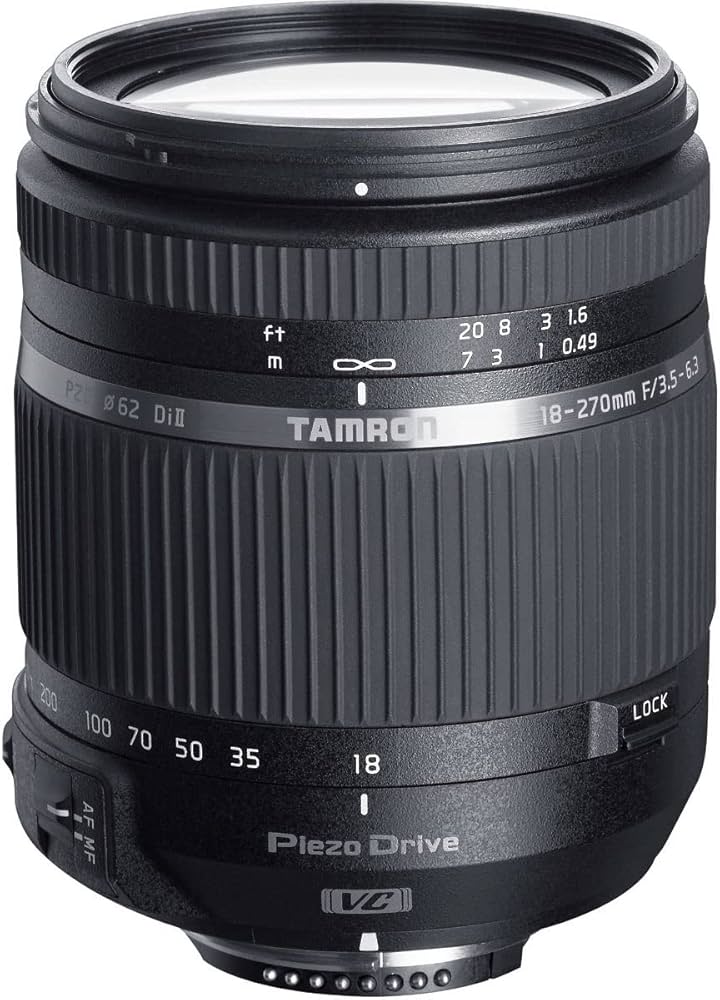 Tamron 18-270mm F/3.5-6.3 Di II VC PZD, Superzoom für APS-C (Di II), mit VC (Bildstabilisator) und PZD-Motor. 15x Zoom, 0,49m NaheinstelLadegerätrenze. | Zustand: Gut – Bild 5