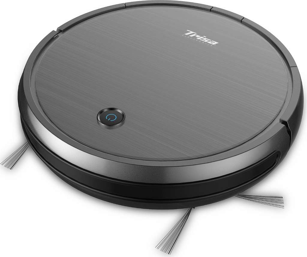 Trisa Robo Clean App Control, mit Originalverpackung, Roboterstaubsauger mit App-Steuerung. Achtung: Li-Ion Akku fehlt! | Zustand: Neu