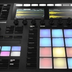 Native Instruments Maschine MK3, Groove Production Studio mit integriertem Audio-Interface und großem Pad-Set.