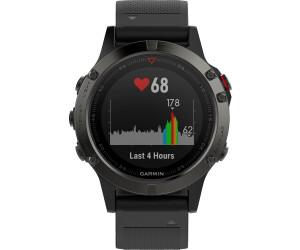 Garmin Fenix 5 Sapphire, GPS-Multisportuhr, 47 mm, Saphirglas, Herzfrequenzmessung am Handgelenk, 10 ATM wasserdicht. | Zustand: Gut – Bild 4