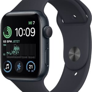 Apple Watch SE (2. Gen.), GPS + Cellular, 44mm Aluminiumgehäuse | Zustand: Wie Neu