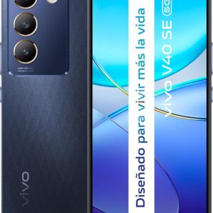 Vivo V40 SE 5G, 120Hz AMOLED Display, 50MP Triple-Kamera, Snapdragon 4 Gen 2, 44W Fast Charge. | SimLock: Frei | Zustand: Neu | Farbe: schwarz | Akku: 100%