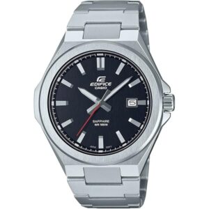 Casio Edifice EFB-108D-1AVUEF, Herrenuhr, Edelstahl, 45mm, 10ATM, Saphirglas, ovp | Zustand: Neu