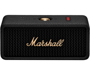 Marshall Emberton III Black and Brass, Tragbarer Bluetooth-Lautsprecher mit 32+ Std. Wiedergabezeit und IP67-Zertifizierung. | Zustand: Sehr Gut