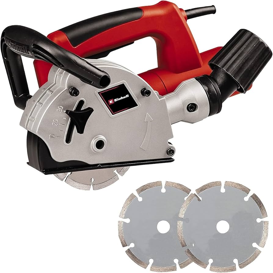 Einhell TC-MA 1300, Mauernutfräse 1320 W, Schnitttiefe 8-30 mm, Schnittbreite 8-26 mm, Softstart, ovp | Zustand: Gut – Bild 3