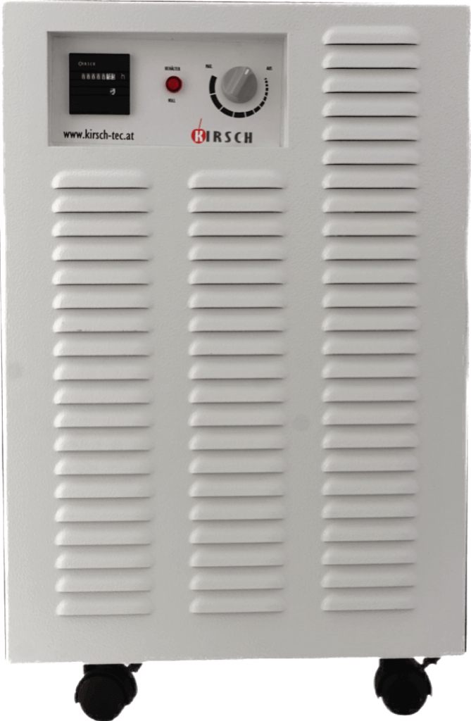 KIRSCH KT95evoPro, Profi Kondensationstrockner, max. 28 l | 24h, bis 510 m³, Heißgas-Abtauautomatik, Hygrostat. | Zustand: Sehr Gut