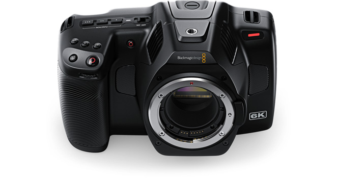 Blackmagic Pocket Cinema Camera 6K G2, Ohne Akku und Ladegerät. Mit 6K S35 Sensor und EF-Objektivanschluss. | Zustand: Sehr Gut
