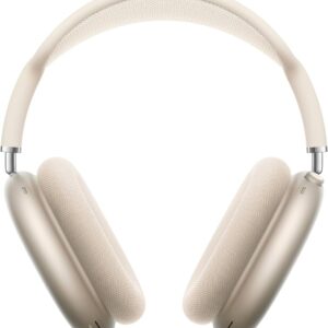 Apple AirPods Max, Over-Ear Kopfhörer Weiß (Lightning), zerkratzt, inkl. weißer Hülle. | Zustand: Gut