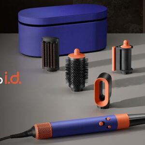 Dyson Airwrap i.d. Straight & Wavy violettblau/topaz, Multi-Styler für Locken | Krauses Haar, App-fähig, inkl. Diffusor & Präsentationsbox. | Zustand: Sehr Gut