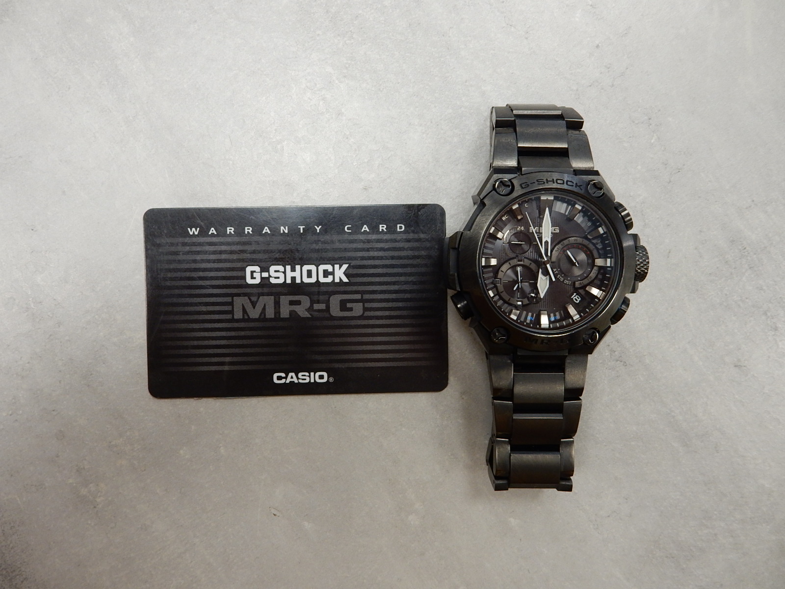 Casio G-Shock MRG-B2000B, Luxus MR-G Titanuhr mit DLC-Beschichtung, Tough Solar, Bluetooth und kratzfestem Saphirglas. | Zustand: Sehr Gut – Bild 3