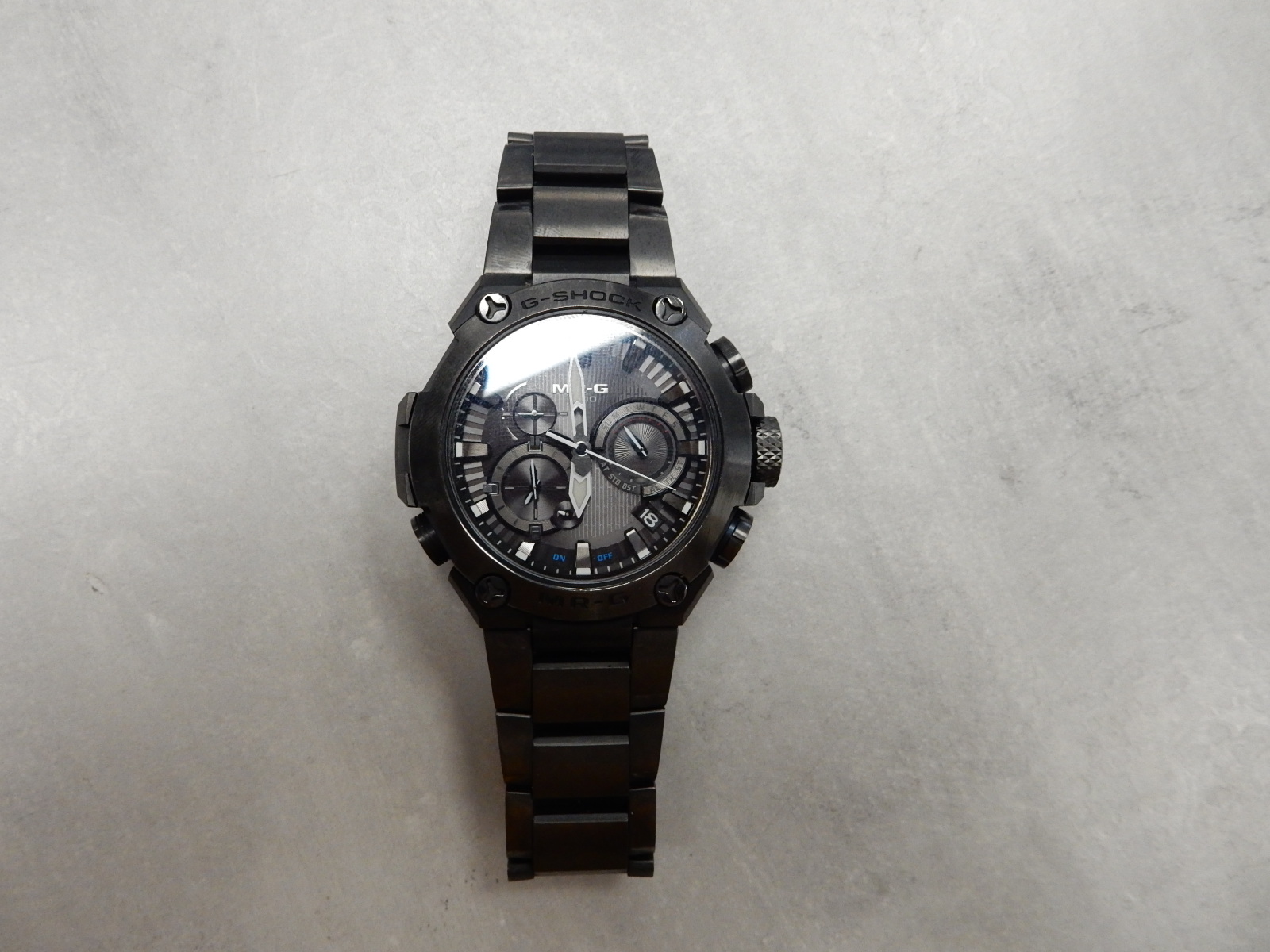 Casio G-Shock MRG-B2000B, Luxus MR-G Titanuhr mit DLC-Beschichtung, Tough Solar, Bluetooth und kratzfestem Saphirglas. | Zustand: Sehr Gut – Bild 6