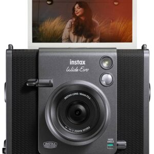 Fujifilm instax WIDE EVO, Hybrid Sofortbildkamera, ovp, mit Weitwinkelobjektiv und vielen Effekten. | Zustand: Wie Neu