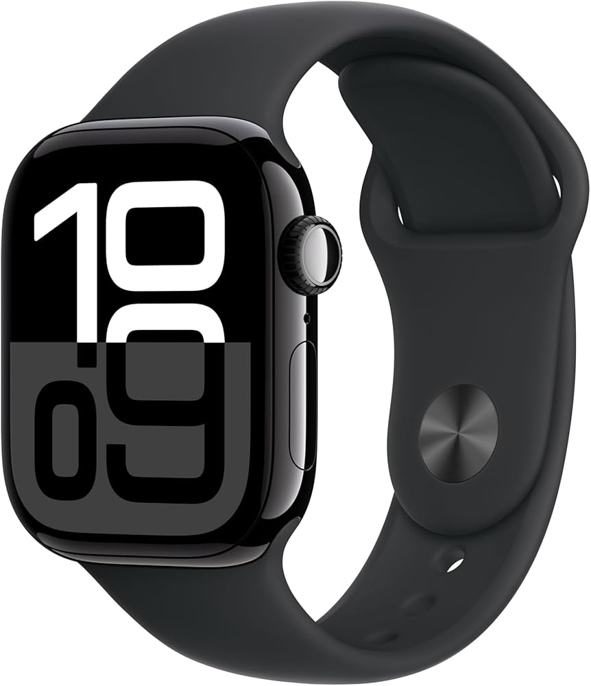 Apple Watch Series 10 GPS 42mm, Aluminium-Gehäuse mit watchOS 11 und S10 Chip. Dünnstes Modell mit größtem Display und Schlafapnoe-Erkennung. | Zustand: Sehr Gut