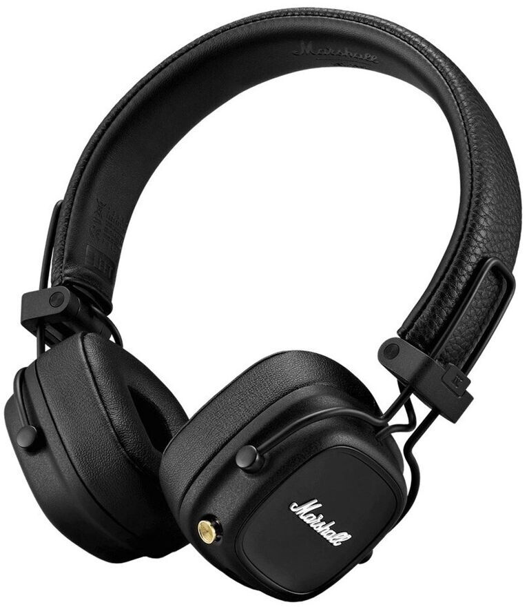 Marshall Major IV, Bluetooth On-Ear Kopfhörer, 80+ Std. Akkulaufzeit, kabelloses Laden, Schwarz | Zustand: Sehr Gut – Bild 2