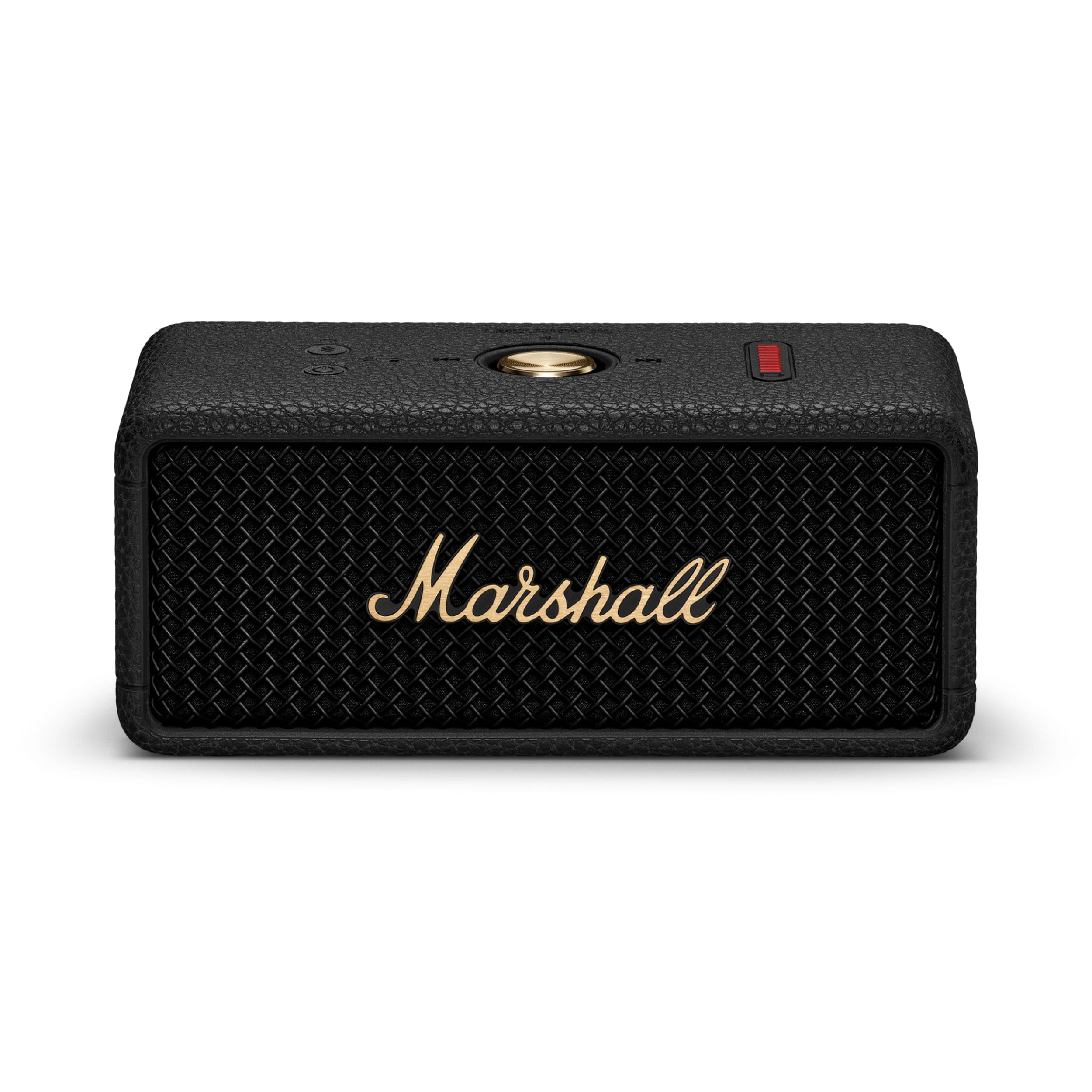 Marshall Emberton III Black, Tragbarer, wasserdichter Bluetooth-Lautsprecher mit 32+ Std. Akkulaufzeit und True Stereophonic Sound. | Zustand: Wie Neu