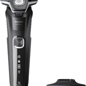 Philips S5898/25 Series 5000, Wet | Dry Elektrorasierer mit SkinIQ Technologie, Deep Black, 60 Min. Laufzeit. | Zustand: Wie Neu