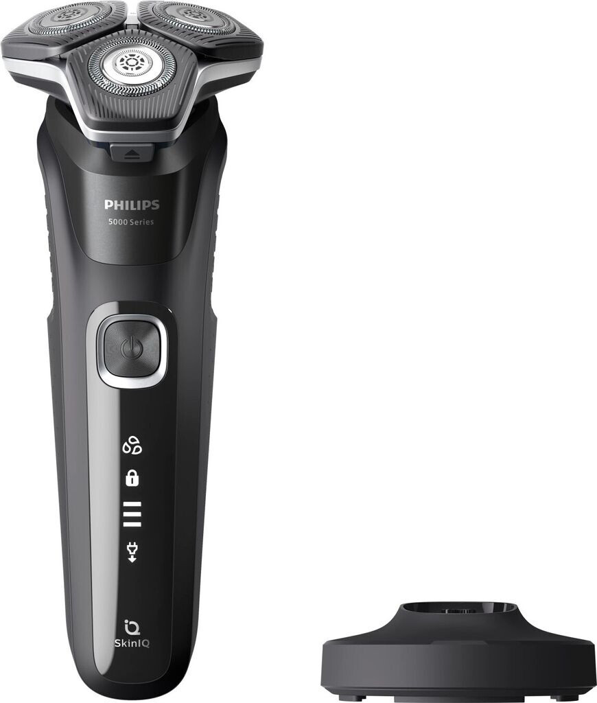 Philips S5898/25 Series 5000, Wet | Dry Elektrorasierer mit SkinIQ Technologie, Deep Black, 60 Min. Laufzeit. | Zustand: Wie Neu