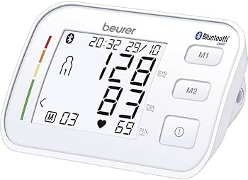 Beurer BM 57 Blutdruckmessgerät, Oberarm-Blutdruckmessgerät mit Bluetooth, XL-Display und OVP. | Zustand: Wie Neu