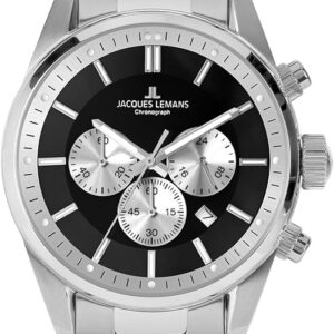 Jacques Lemans 42-6.1E Chronograph, Jacques Lemans Sport 42-6.1E Chronograph Panda, OVP, sehr gut erhalten, läuft einwandfrei. | Zustand: Sehr Gut