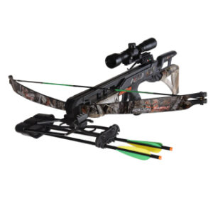 Hori-Zone Rage-X Armbrust, Set mit Armbrust, 4x32 Visier, Spannhilfe, Köcher und Pfeilen. | Zustand: Wie Neu