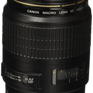 Canon EF 100mm f/2.8 Macro USM, Innenfokussierung. Ideal für Nah- und Porträtaufnahmen. | Zustand: Sehr Gut