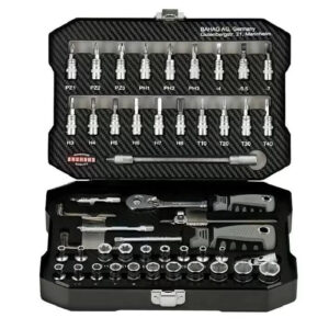 Wisent WIL 53 Steckschlüssel-Set 53-teilig , Steckschlüssel-Set 53-teilig 1 | 4 Zoll Chrom-Vanadium-Stahl | Zustand: Neu